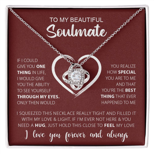 My Beautiful Soulmate | The Best Thing - Love Knot Necklace