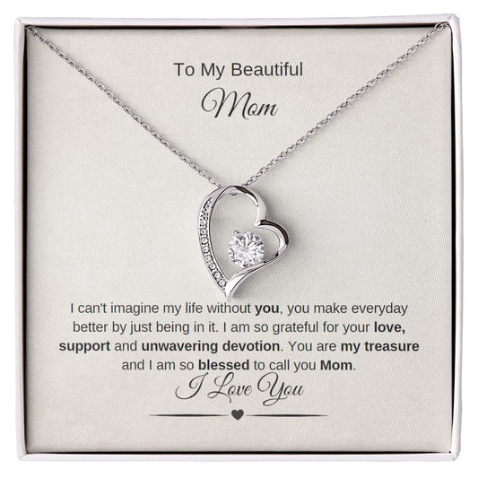 Forever Love Necklace | To My Beautiful Mom